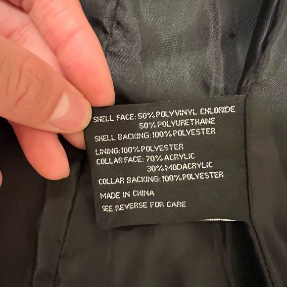 Colebrook and Co Black Rain Jacket Large - Picture 4 of 6